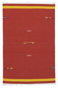 Kelim tapijt - Trendy - 180 x 120 cm - rood