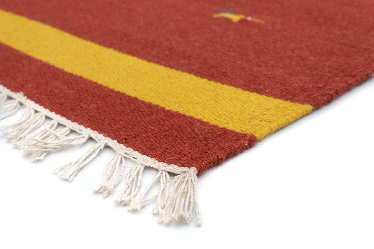 Kelim tapijt - Trendy - 180 x 120 cm - rood