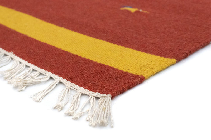 Kelim tapijt - Trendy - 180 x 120 cm - rood