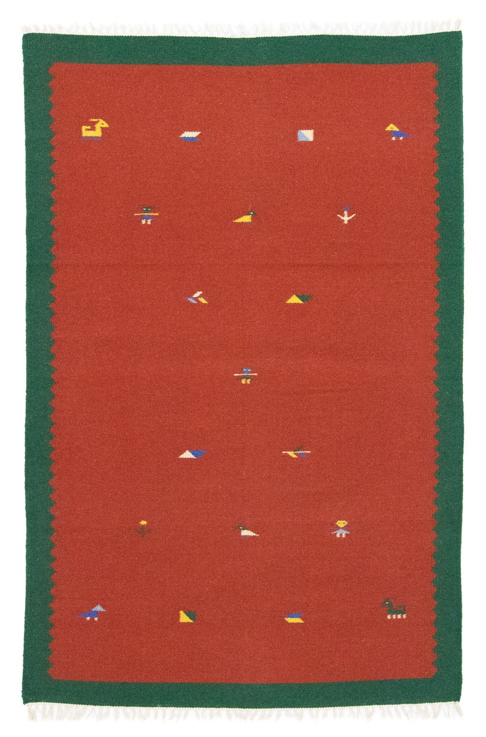 Kelim tapijt - Trendy - 180 x 120 cm - rood