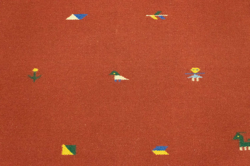 Kelim tapijt - Trendy - 180 x 120 cm - rood