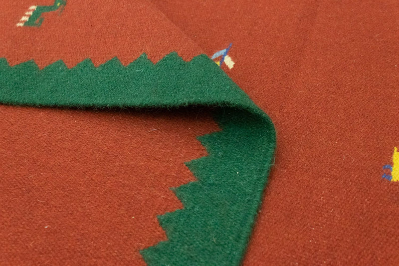 Kelim tapijt - Trendy - 180 x 120 cm - rood