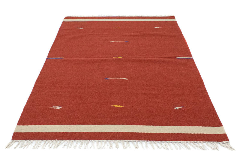 Kelim tapijt - Trendy - 180 x 120 cm - rood