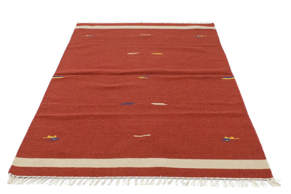 Kelim tapijt - Trendy - 180 x 120 cm - rood