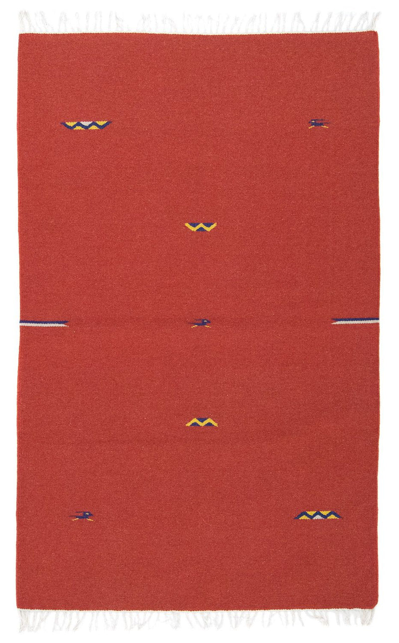 Kelim tapijt - Trendy - 180 x 120 cm - rood
