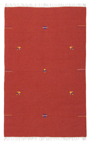 Kelim tapijt - Trendy - 180 x 120 cm - rood