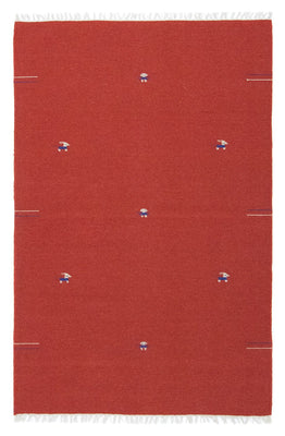 Kelim tapijt - Trendy - 180 x 120 cm - rood