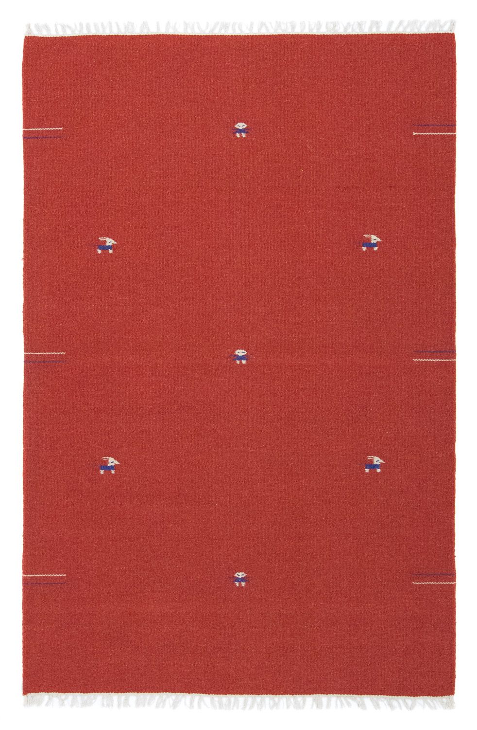 Kelim tapijt - Trendy - 180 x 120 cm - rood