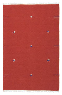 Kelim tapijt - Trendy - 180 x 120 cm - rood