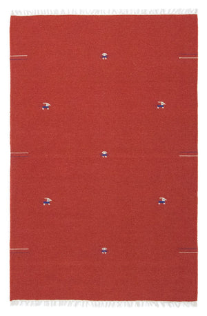Kelim tapijt - Trendy - 180 x 120 cm - rood