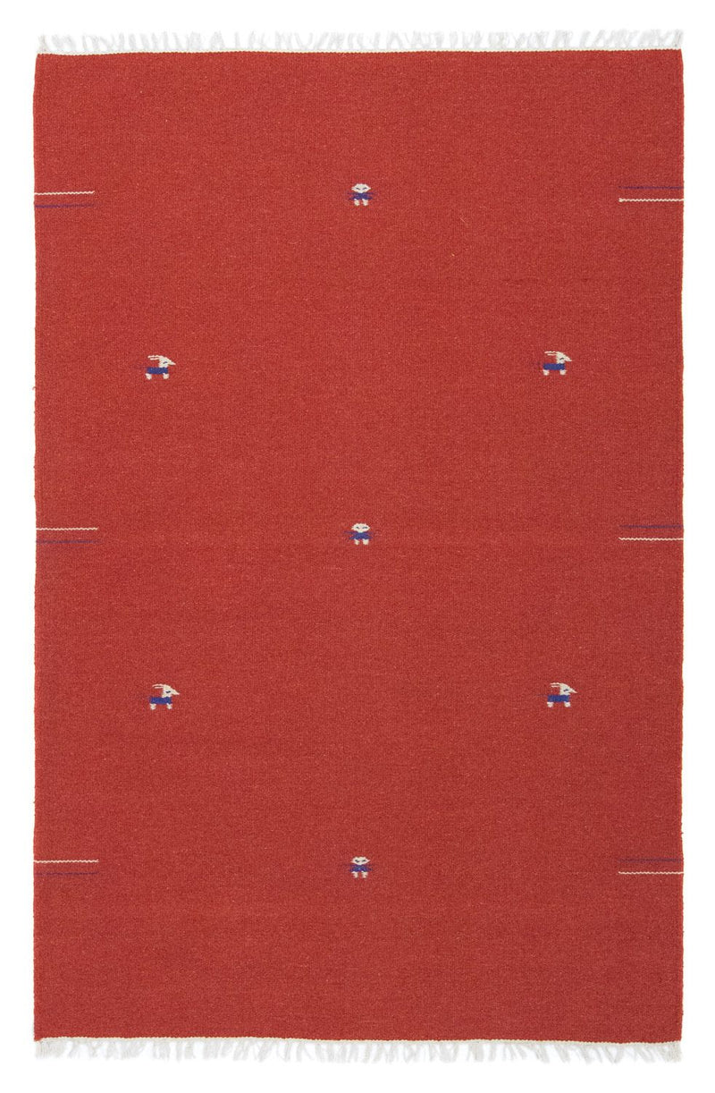 Kelim tapijt - Trendy - 180 x 120 cm - rood