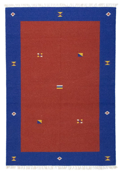 Moderne kilim Tapijt 120x180cm - Wollen tapijt
