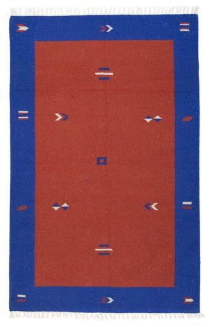 Kelim tapijt - Trendy - 180 x 120 cm - rood