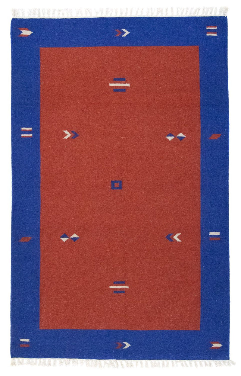 Kelim tapijt - Trendy - 180 x 120 cm - rood