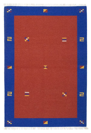 Kelim tapijt - Trendy - 180 x 120 cm - rood