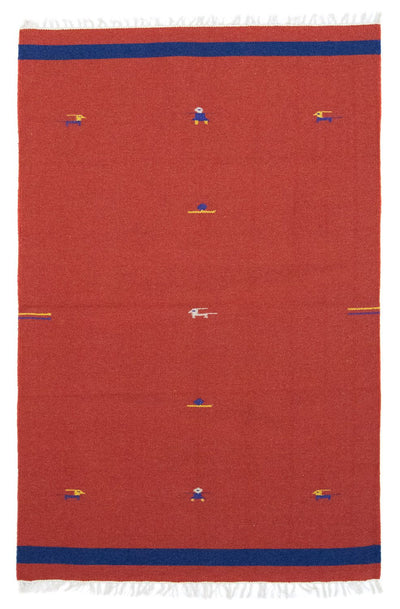 Moderne kilim Tapijt 120x180cm - Wollen tapijt