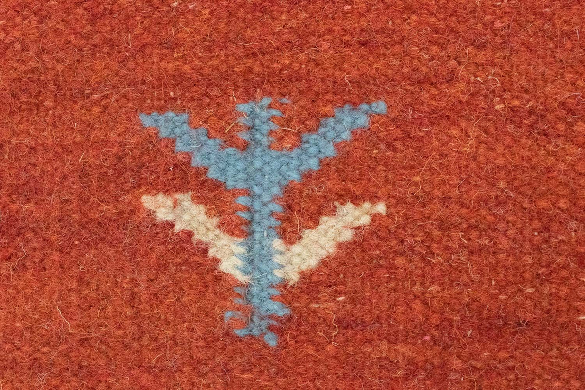 Kelim tapijt - Trendy - 200 x 140 cm - oranje