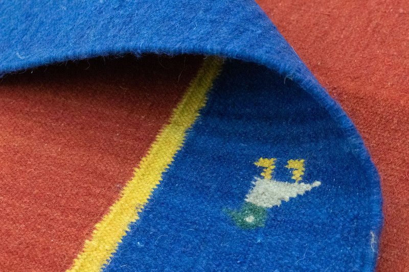 Kelim tapijt - Trendy - 200 x 140 cm - rood