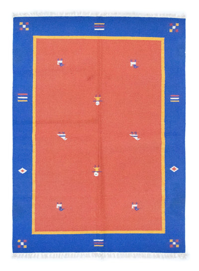 Moderne kilim Tapijt 140x200cm - Wollen tapijt