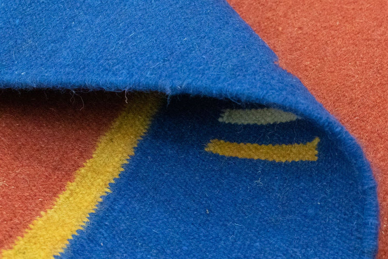 Kelim tapijt - Trendy - 200 x 140 cm - oranje