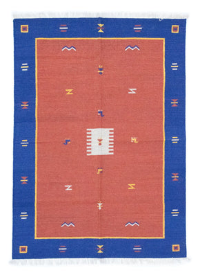 Kelim tapijt - Trendy - 200 x 140 cm - rood