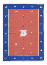 Kelim tapijt - Trendy - 200 x 140 cm - rood