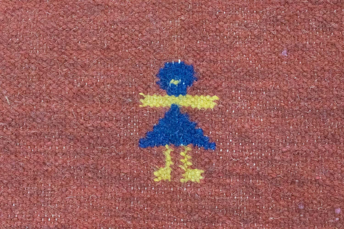 Kelim tapijt - Trendy - 200 x 140 cm - rood