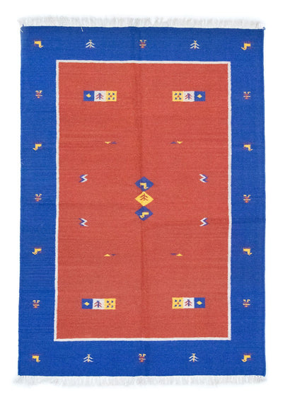 Moderne kilim Tapijt 140x200cm - Wollen tapijt