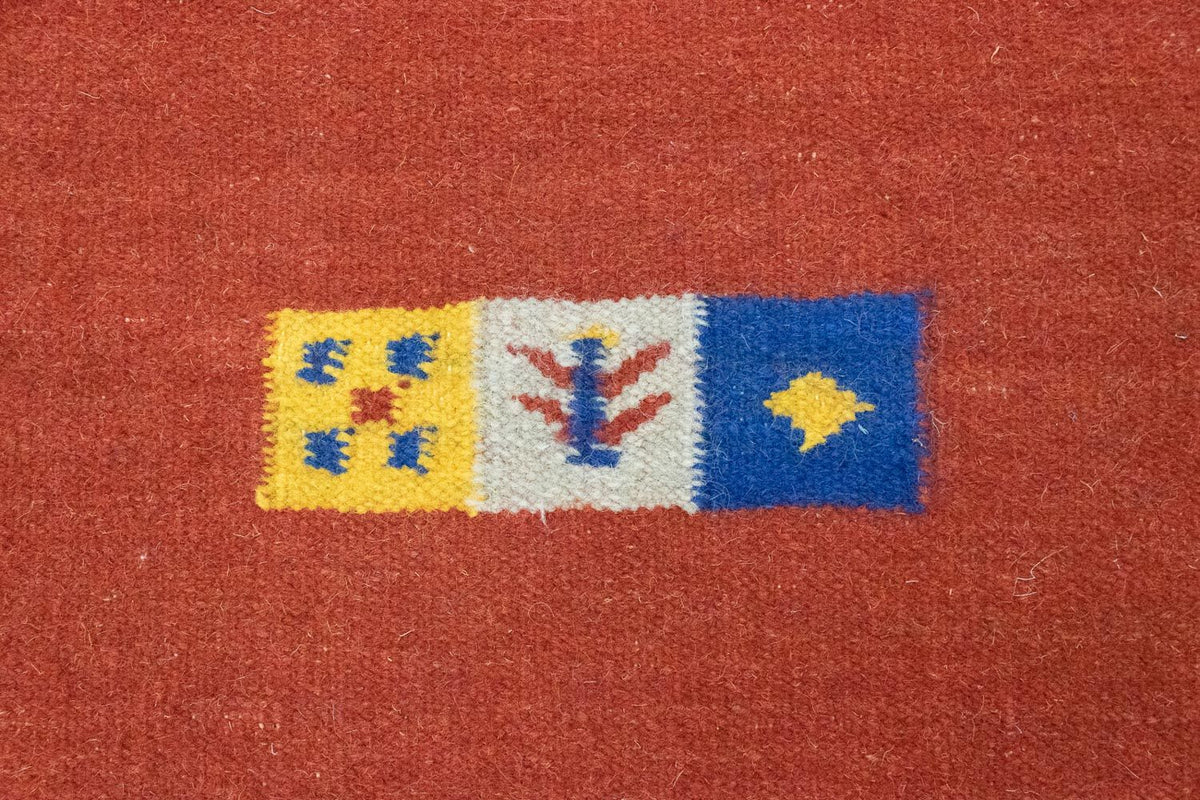 Kelim tapijt - Trendy - 200 x 140 cm - rood