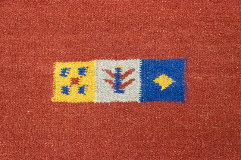 Kelim tapijt - Trendy - 200 x 140 cm - rood