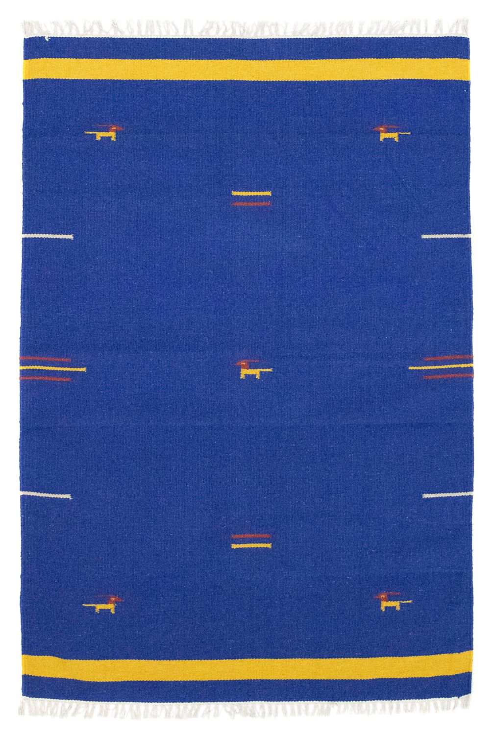 Kelim tapijt - Trendy - 180 x 120 cm - blauw
