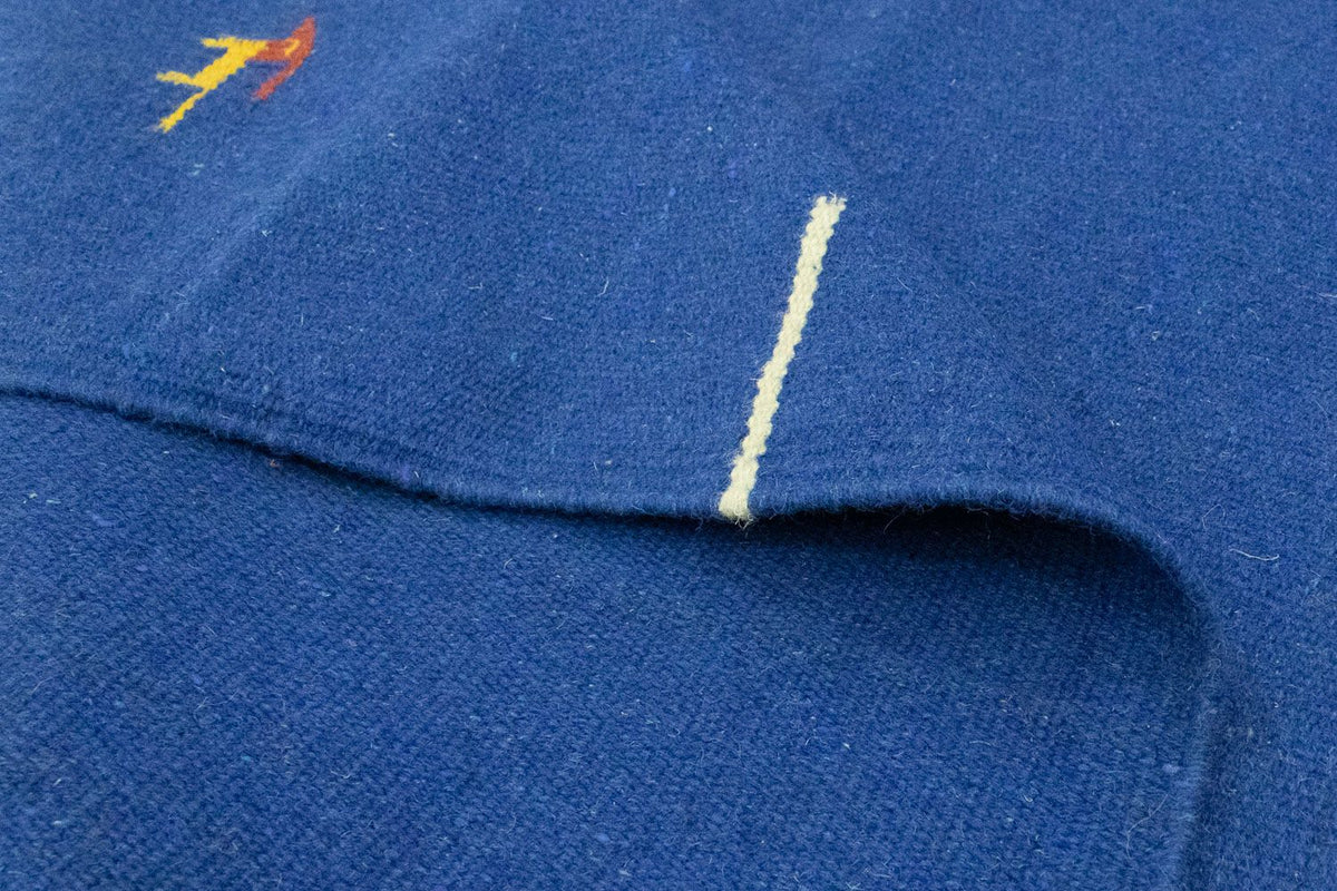 Kelim tapijt - Trendy - 180 x 120 cm - blauw