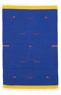 Kelim tapijt - Trendy - 180 x 120 cm - blauw