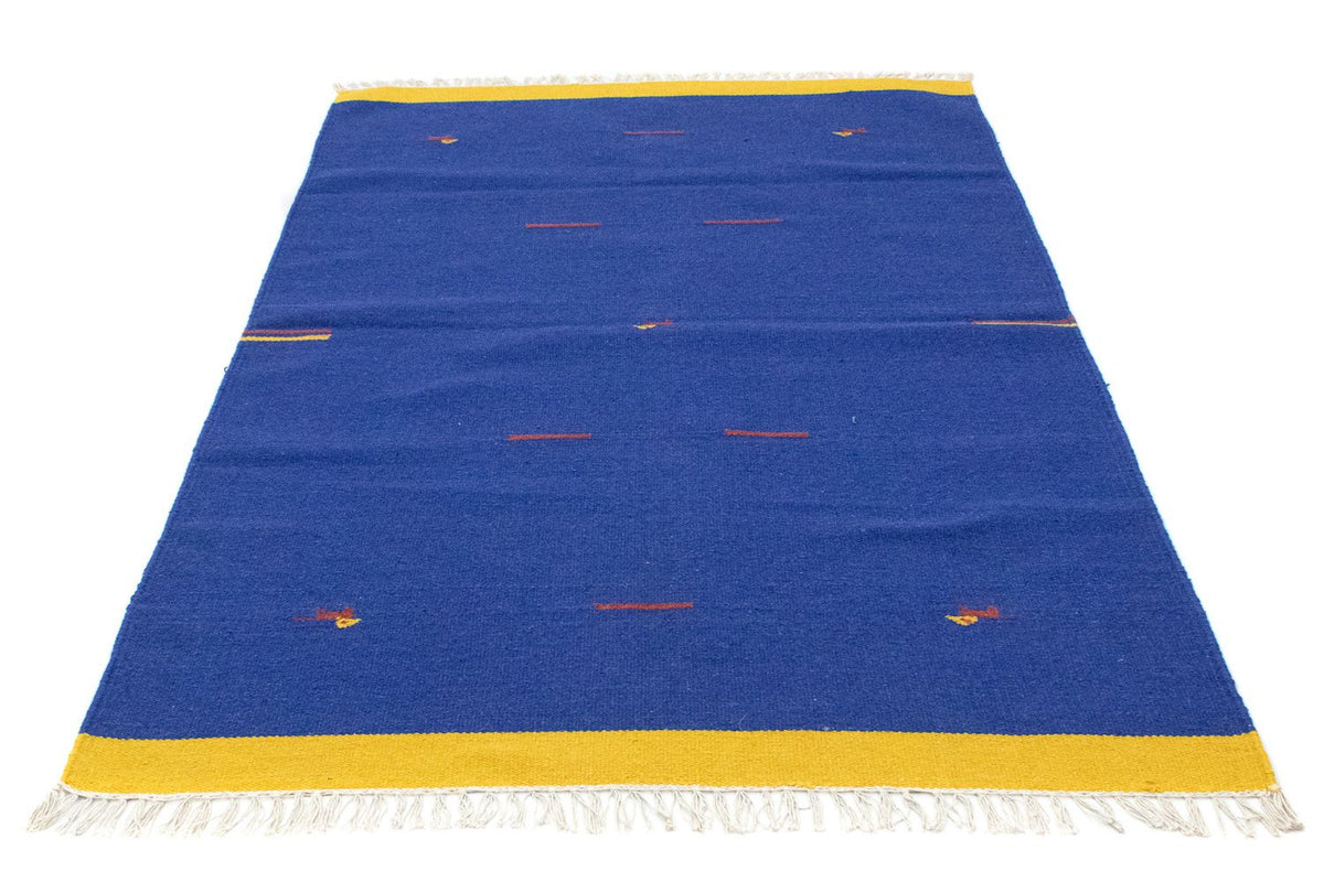 Kelim tapijt - Trendy - 180 x 120 cm - blauw