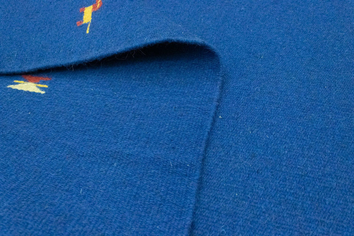 Kelim tapijt - Trendy - 180 x 120 cm - blauw