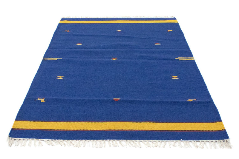 Kelim tapijt - Trendy - 180 x 120 cm - blauw