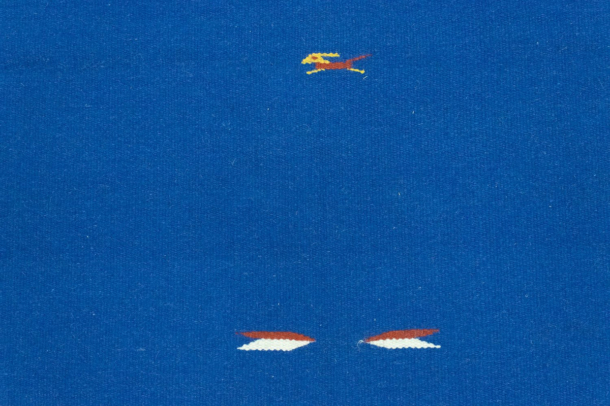 Kelim tapijt - Trendy - 180 x 120 cm - blauw