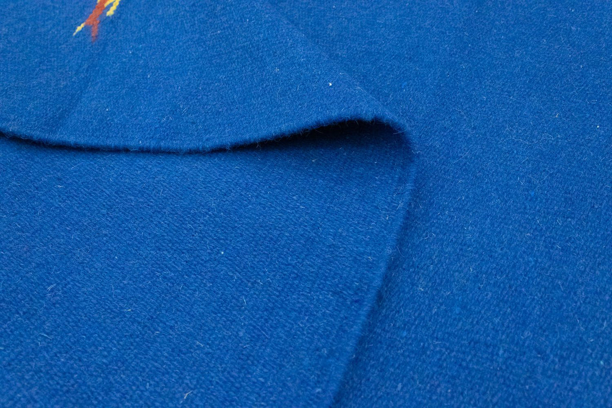 Kelim tapijt - Trendy - 180 x 120 cm - blauw