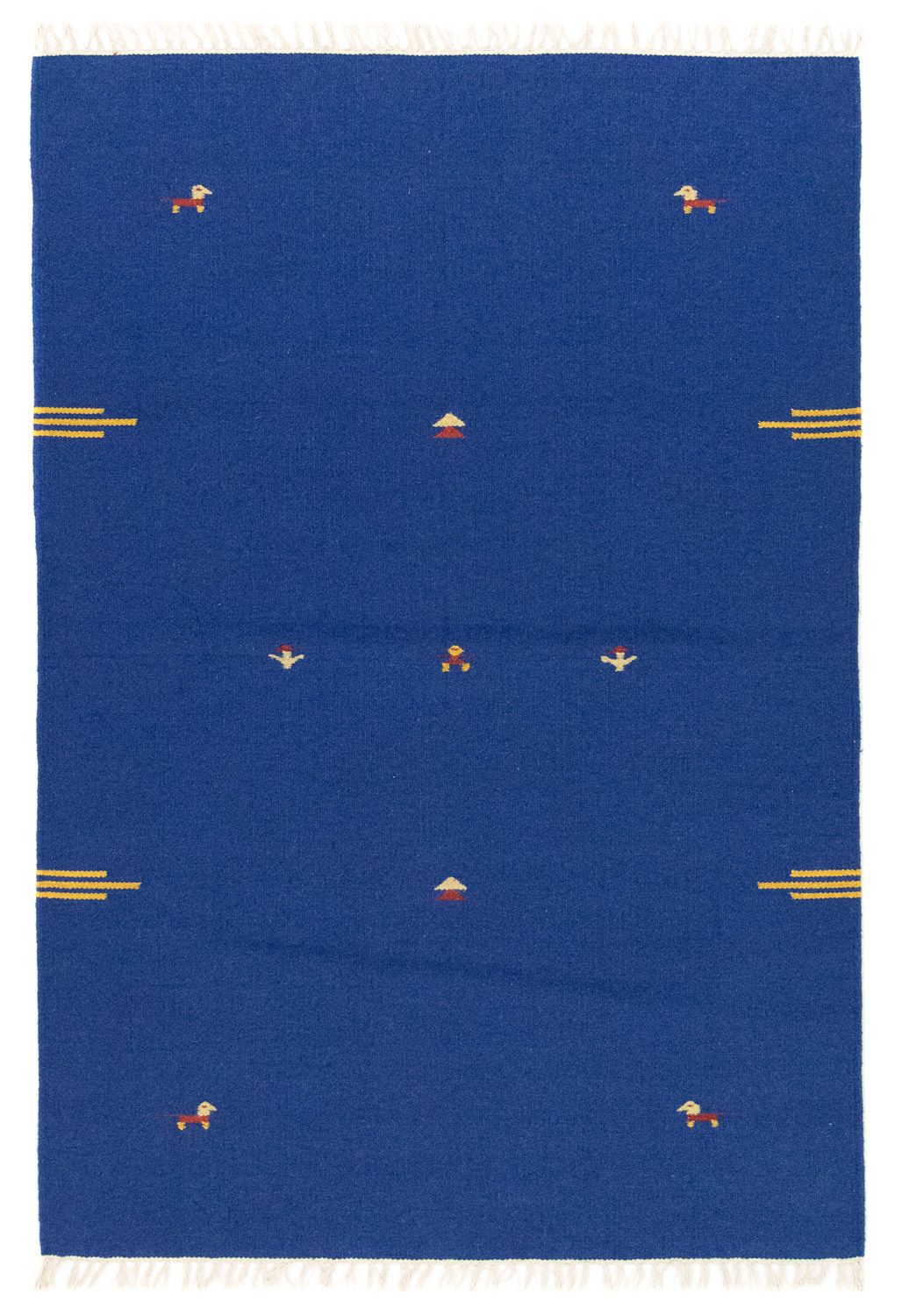 Kelim tapijt - Trendy - 180 x 120 cm - blauw