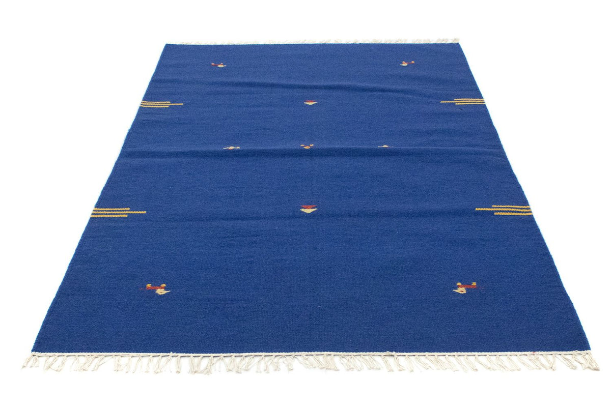 Kelim tapijt - Trendy - 180 x 120 cm - blauw