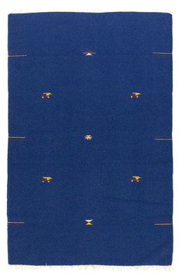 Kelim tapijt - Trendy - 180 x 120 cm - blauw