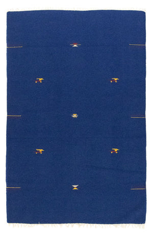Kelim tapijt - Trendy - 180 x 120 cm - blauw