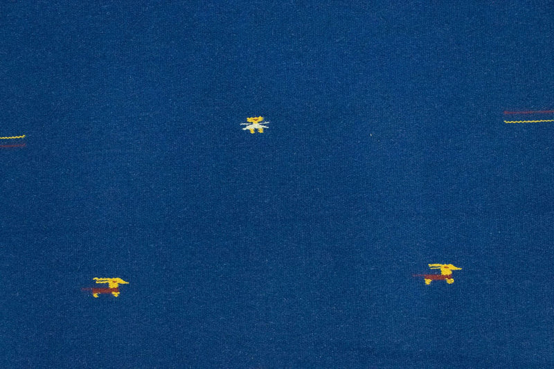 Kelim tapijt - Trendy - 180 x 120 cm - blauw