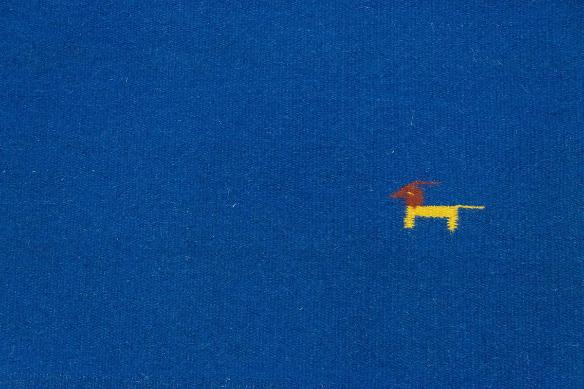 Kelim tapijt - Trendy - 180 x 120 cm - blauw