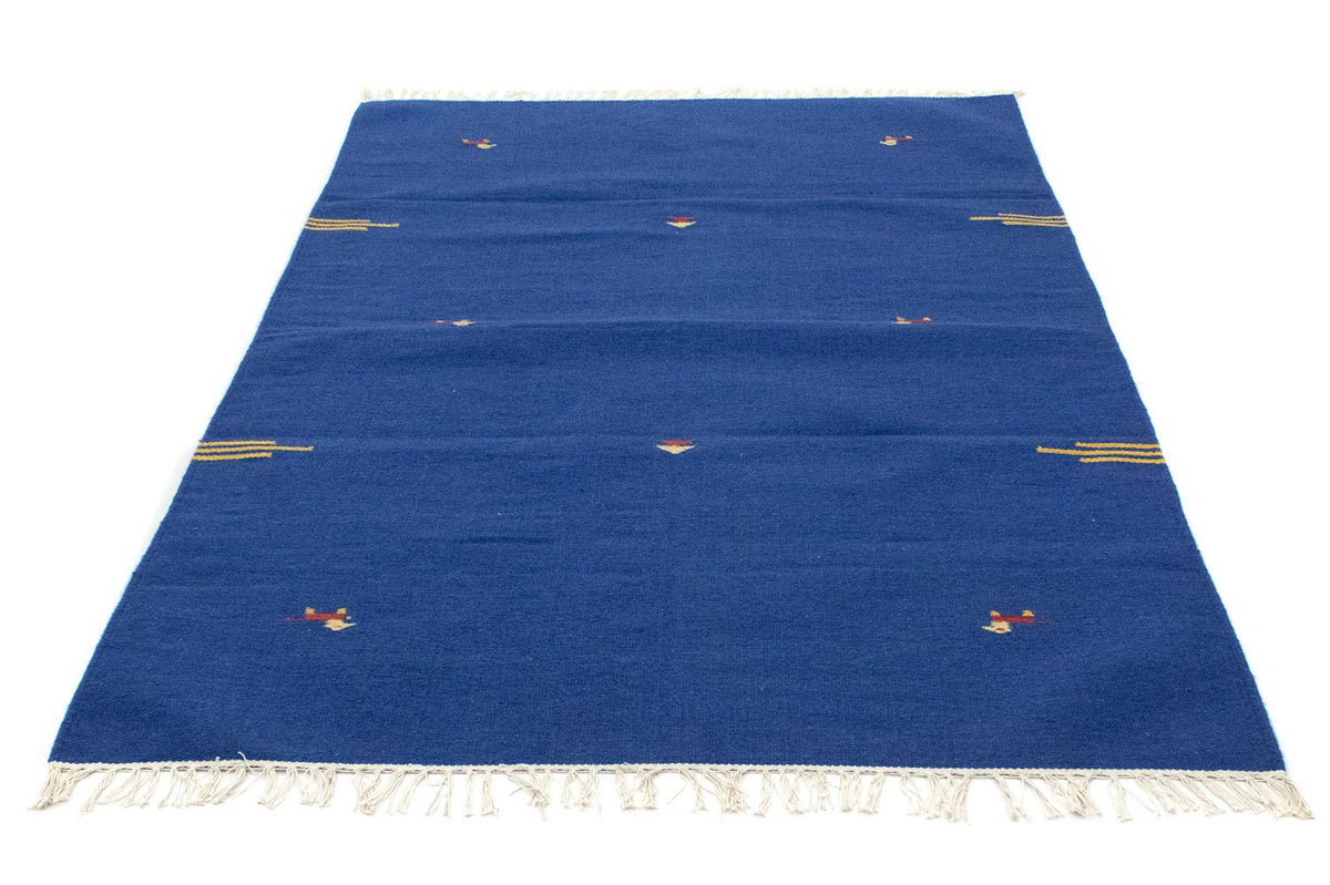 Kelim tapijt - Trendy - 180 x 120 cm - blauw