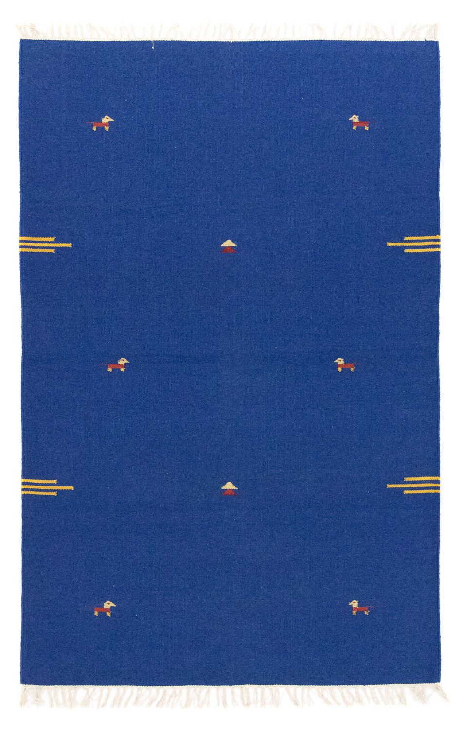 Kelim tapijt - Trendy - 180 x 120 cm - blauw