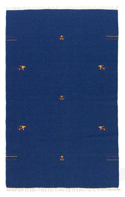 Kelim tapijt - Trendy - 180 x 120 cm - blauw