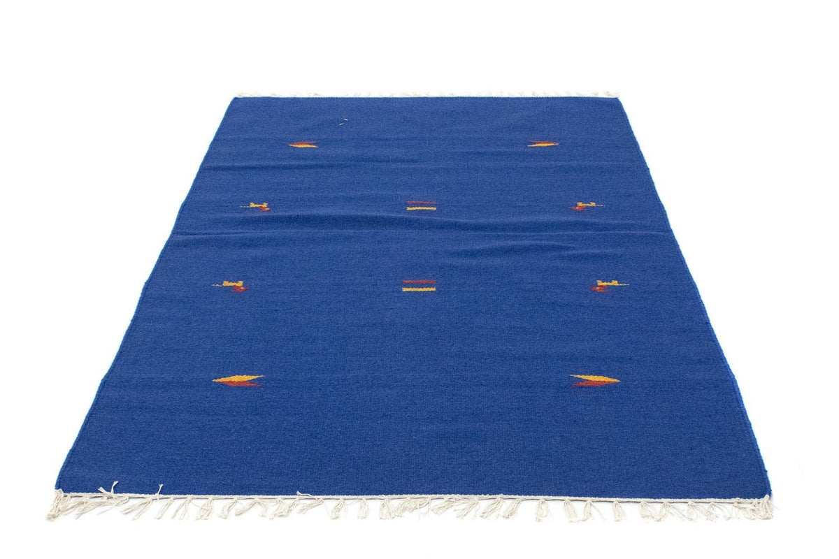 Kelim tapijt - Trendy - 180 x 120 cm - blauw