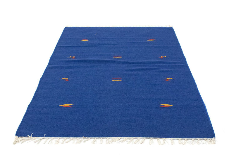 Kelim tapijt - Trendy - 180 x 120 cm - blauw