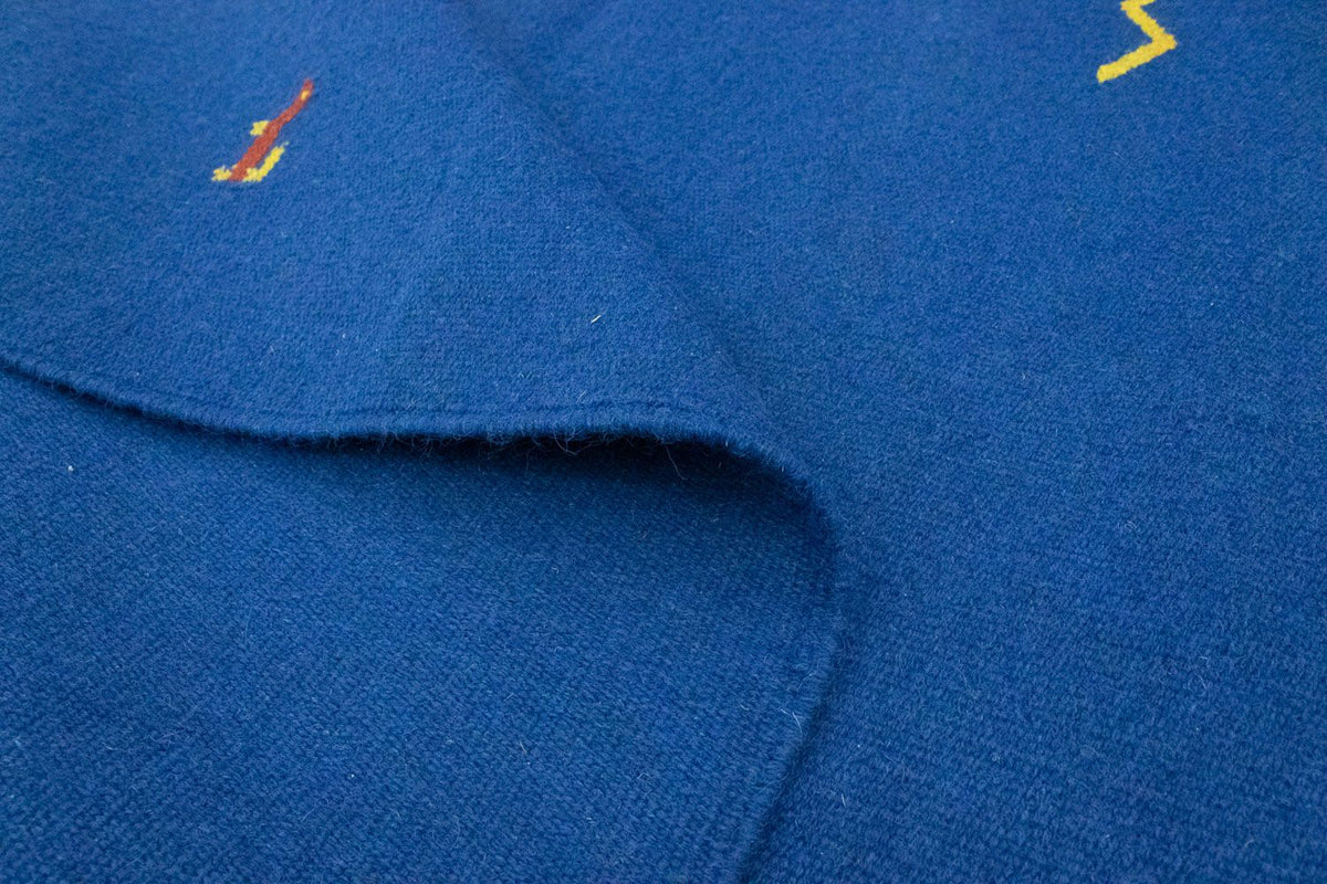 Kelim tapijt - Trendy - 180 x 120 cm - blauw